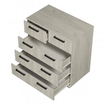 Комод Стандарт №5 NEW крафт белый (БТС) в Югорске - yugorsk.mebel-e96.ru