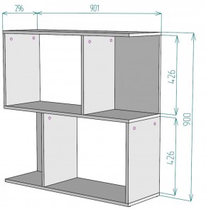 Стеллаж S35 (ДМ) в Югорске - yugorsk.mebel-e96.ru