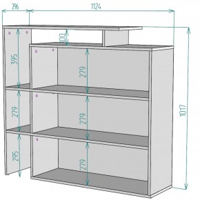 Стеллаж S37 (ДМ) в Югорске - yugorsk.mebel-e96.ru