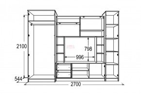 Стенка Александра 10 в Югорске - yugorsk.mebel-e96.ru