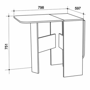 Стол-книжка Мечта в Югорске - yugorsk.mebel-e96.ru