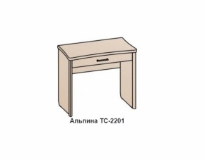 Столик АЛЬПИНА (ТС-2201) Бодега белая/антик медь в Югорске - yugorsk.mebel-e96.ru | фото