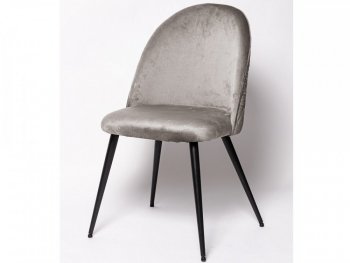 Стул С 820 серый вельвет (ЦМ) в Югорске - yugorsk.mebel-e96.ru
