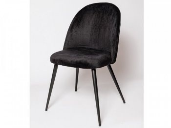 Стул С 820 Черный вельвет (ЦМ) в Югорске - yugorsk.mebel-e96.ru