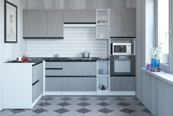 Кухонный гарнитур Сюита мега прайм 1500*2700 мм (Герда) в Югорске - yugorsk.mebel-e96.ru