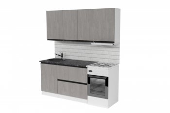 Кухонный гарнитур Сюита макси 1800 мм (Герда) в Югорске - yugorsk.mebel-e96.ru