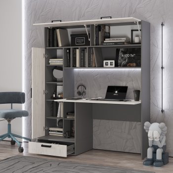 Стол компьютерный Техно графит/крафт  (БТС) в Югорске - yugorsk.mebel-e96.ru