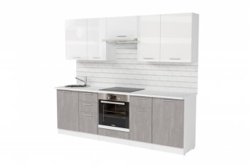 Кухонный гарнитур Терция базис 2400 мм (Герда) в Югорске - yugorsk.mebel-e96.ru