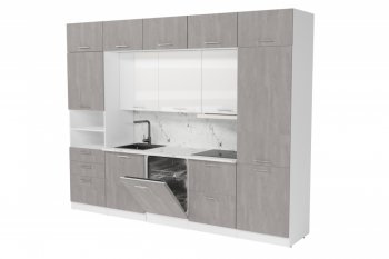 Кухонный гарнитур Терция экстра 5 3000 мм (Герда) в Югорске - yugorsk.mebel-e96.ru