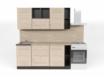 Кухонный гарнитур Томилла макси 4 1800 мм (Герда) в Югорске - yugorsk.mebel-e96.ru