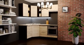 Кухонный гарнитур Томилла оптима 4 1400х2000 мм (Герда) в Югорске - yugorsk.mebel-e96.ru
