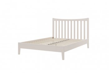 Кровать из массива Виола льняной (БМ) в Югорске - yugorsk.mebel-e96.ru