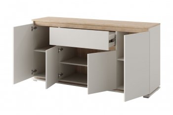 Тумба 4 двери 1 ящик Юта (БМ) в Югорске - yugorsk.mebel-e96.ru